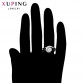 11.11 Xuping Fashion Ring Special Design Rhodium Color Bridal Sets for Girl Women Synthetic CZ Charm Jewelry Promotion 12996