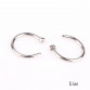 1PC 2017 Women Nose Body Piercing Punk Style Jewelry Accessories Medical Titanium Nose Hoop Nose Rings Wholesale