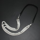 2017 Design High Quality Women Accessories Fashion Leather Chokers Snake Chain Pendants Casual Long Necklaces Statement Jewelry