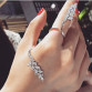 2017 Fashion Wheat Design Palm Bangle And Ring For Women Newest Trendy Palm Bracelet Handlet Jewelry