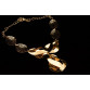 2017 Leaf shape African Beads Jewelry Set arabic gold jewelry Dubai jewelry set women