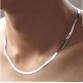 2017 New Arrival high quality classic design men`s necklaces 925 sterling silver men necklace jewelry promotion wholesale gift