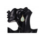 2017 New Design Big Resin Stone Long Earrings For Women Teardrop-shaped Waterdrop Earrings Gold-color Dangle Earrings Bijoux