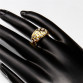 2017 New Fashion Classic Gold Color Wedding Engagement Ring Net Rhinestone Female Ring for Women Hot SELL Jewelry R150-A