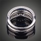 2017 Rmantic CZ Ring White Gold Plating Filled Wedding Engagement Rings For Women Top Fashion Jewelry Bridal Sets J02748