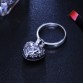 2017 Romantic Love gift Heart shape charm Pendant design Beautiful women Top quality Cubic zircon Stone jewelry Hot Wedding ring