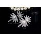 2017 Trends CWW Brands Cubic Zircon Stone Paved Double Pearl Earrings For Women Sterling Silver 925 Jewelry CZ351