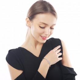2017 new design the popular high quality brand nail bracelet personalized bracelet Screw shape rhinestones party accessories