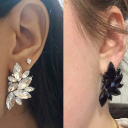 2017 new wholesale vintage design crystal earrings fashion women statement stud Earrings for women fashion earrings jewelry
