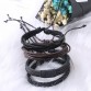Bracelets & Bangles mens leather bracelets 2017 Pulseira Masculina Jewelry Charm Bileklik Pulseiras Boyfriend Girlfriend 