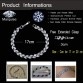 CWWZircons The New 2017 Summer Design White Gold Color Austrian Royal Blue Crystal Bracelets For Women Fashion Jewelry CB133