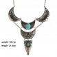 Collier Plastron Chunky Statement Necklace Cowgirl Crescent Moon Necklace Online Shopping India Native American Jewelry Navajo