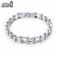 Effie Queen 2017 Newest Style Stainless Steel Men Bracelet Bicycle Chain Design Bracelets Personalized Man Fashion Jewelry IB22
