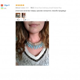 Fashion Women Crystal Pendant Chain Choker Chunky Statement Bib Necklace BOHO