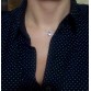 Fine Transparent Invisible Line  Super Shinning Zircon Choker Necklace Women 2017 New Jewelry Bijoux Elegant
