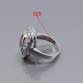 Gracious 925 Sterling Silver Wedding Jewelry Set Garnet White Crystal For Women Ring Necklace Pendant Bracelet Earring Z017