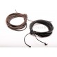 HOT Leather Bracelets & Bangles for Men and Women Black and Brown Braided Rope Fashion Man Jewelry 2pcs PI0246