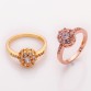 High Quality Designs 18 K Rose Gold & Gold Multi Style Cubic Zircon Finger Rings For Women Bride Engagement Anillos CZ Jewelry