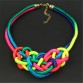 Hot Sale Cotton Necklace Shourouk Statement Necklace Choker Necklaces & Pendants Women Gift Kolye Fashion Jewelry