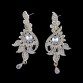 India Style women Wedding Jewelry Sets Crystal necklace earrings set Bridal Party Jewelry Accessories peacock fashion style