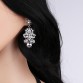 JUJIA wholesale New 2017 Trend fashion crystal earring vintage design party girl statement Earrings for women jewelry