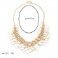 LOVBEAFAS 2017 Fashion Geometric Square Statement Choker Necklace Collar Maxi Necklaces Women Chain Collier Femme Fine Jewelry 