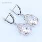 L&B Australia Crystal Water Drop silver 925 Jewelry Sets For Women Bracelet/Earrings/Necklace/Pendant/Rings 