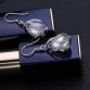 MINTHA Pearl earring,long 925 Sterling Silver earrings,wedding Birthday gift pearl Jewelry Women vintage stud earring for love