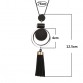 Match-Right Women Necklace Long Necklaces & Pendants Wood Beads Necklace For Women Jewelry YJZ-198
