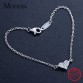 Modian 2017 New Design Real 925 sterling silver Heart CZ Bracelet Fashion Crystal Wedding Lady Classic  Romantic Jewelry