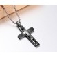 Modyle Hot Sale Fashion Vintage Men Jewelry Pendants Cross Necklace Men Stainless Steel Necklaces Male and Female