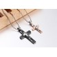 Modyle Hot Sale Fashion Vintage Men Jewelry Pendants Cross Necklace Men Stainless Steel Necklaces Male and Female