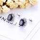 Mopera 1.72ct Natural Sapphire Earrings 925 Sterling Silver Fashion Princess Diana Engagement Wedding Accessories Stud Earrings