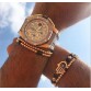NAIQUBE 2017 New Design Brand Men Bracelet Prismatic Stone Beads&4MM copper Beads  Braided Macrame Bracelet Jewelry Gift
