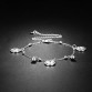 NEWBUY 2017 Fashion Female Summer Jewelry Silver Plated Life Tree Anklets For Women Vintage Design Foot Bracelet