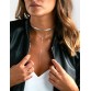 New Boho Choker Coins Pendant Choker Necklace Women Jewelry Chockers Necklaces Collier 