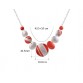 New Design 2017 Bijoux Fashion Ethnic Necklace For Women Silver Color Clolrful Round Chokers Statement Necklace Vintage Jewelry