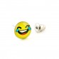 New Design 36 Pairs Emoji Funny Happy Face Stud Earring for Women Girls Trendy Ear Jewelry Gifts