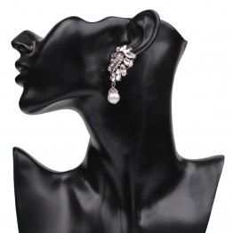 New arrive 2017 Trend fashion good quality women earrings crystal vintage statement Earrings for women jewelry wholesale