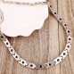 New wide and generous Stainless Steel health care and germanium necklace magnetic necklace Jewelry