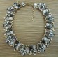 PPG&PGG 2017 New Lady Party Jewelry Pink Crystal Mixed Rhinestone Short Design Women Choker Collar Necklaces
