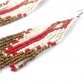 Shinus Earring Boho Statement Tassel Earrings Jewelry Bohemian Women 2017 New Native American Dangle Fringe Ethnic Beadwork Gift