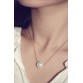 Simple Simulated Pearl Necklace Women Bijoux 2017 New Jewelry wholesale love gift Summer hot selling gold-color short design