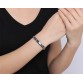 Simple fashion trend of color steel bracelet 8MM tungsten bracelet for men WBRM-005