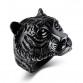 XINYAO 2017 New Fashion Punk Animal Lion Head Ring for Men Unique Gold Color 316L Stainless Steel Tiger Rings Men Party Jewelry